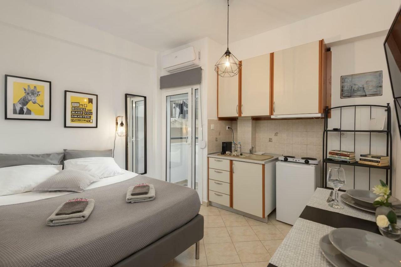 Central Studio! Fiber Wifi, Ac, Private, Self Check-In! Θεσσαλονίκη Εξωτερικό φωτογραφία